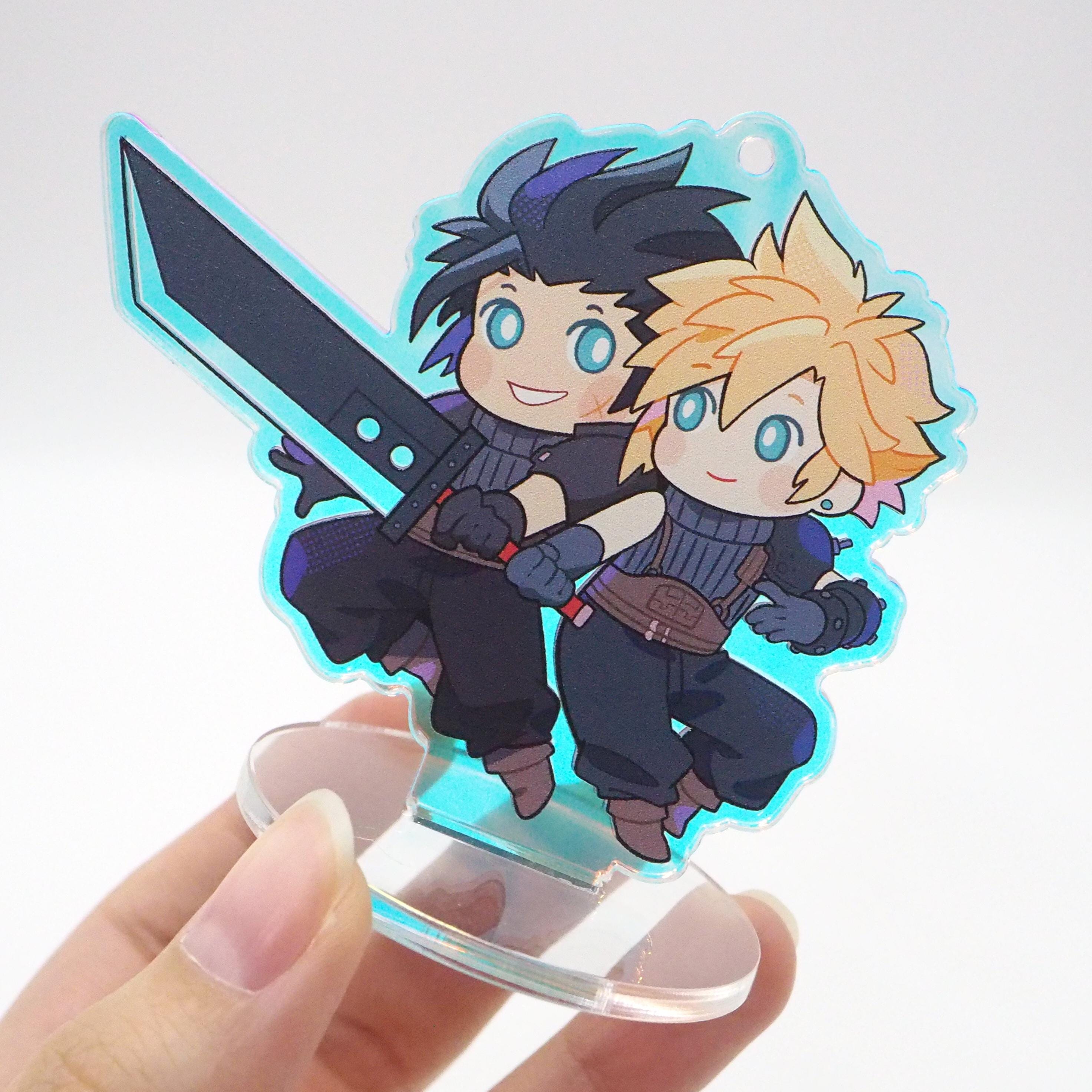 Minecraft Keychain Final Fantasy Rubber Strap Keychain – Cloud