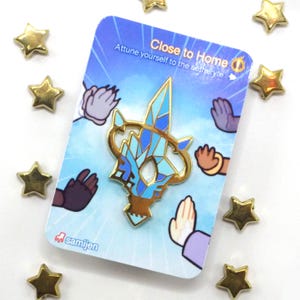 FFXIV Aetheryte Enamel Pin