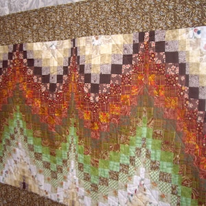 Handmade patchwork quilt