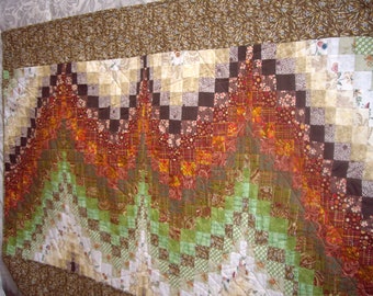 Handmade patchwork quilt