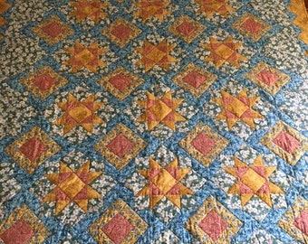 Handmade patchwork quilt