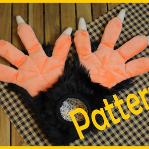 Opossum Handpaw Pattern and Instructions