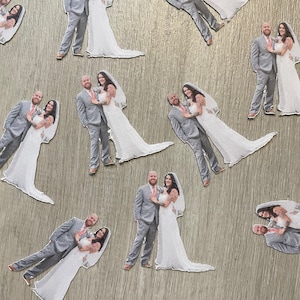 Couple Confetti, Engagement party confetti, Anniversary decoration, bachelorette confetti, bridal shower decoration, wedding confetti