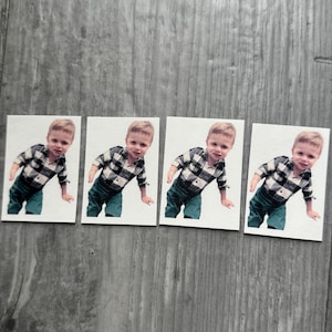 Personalisiertes Foto temporäres Tattoo, temporäres Tattoo für den Körper, Geburtstagsgeschenke, Gastgeschenke nach Maß, Bräutigam Gesicht Tattoo, Bachelorette Tattoos