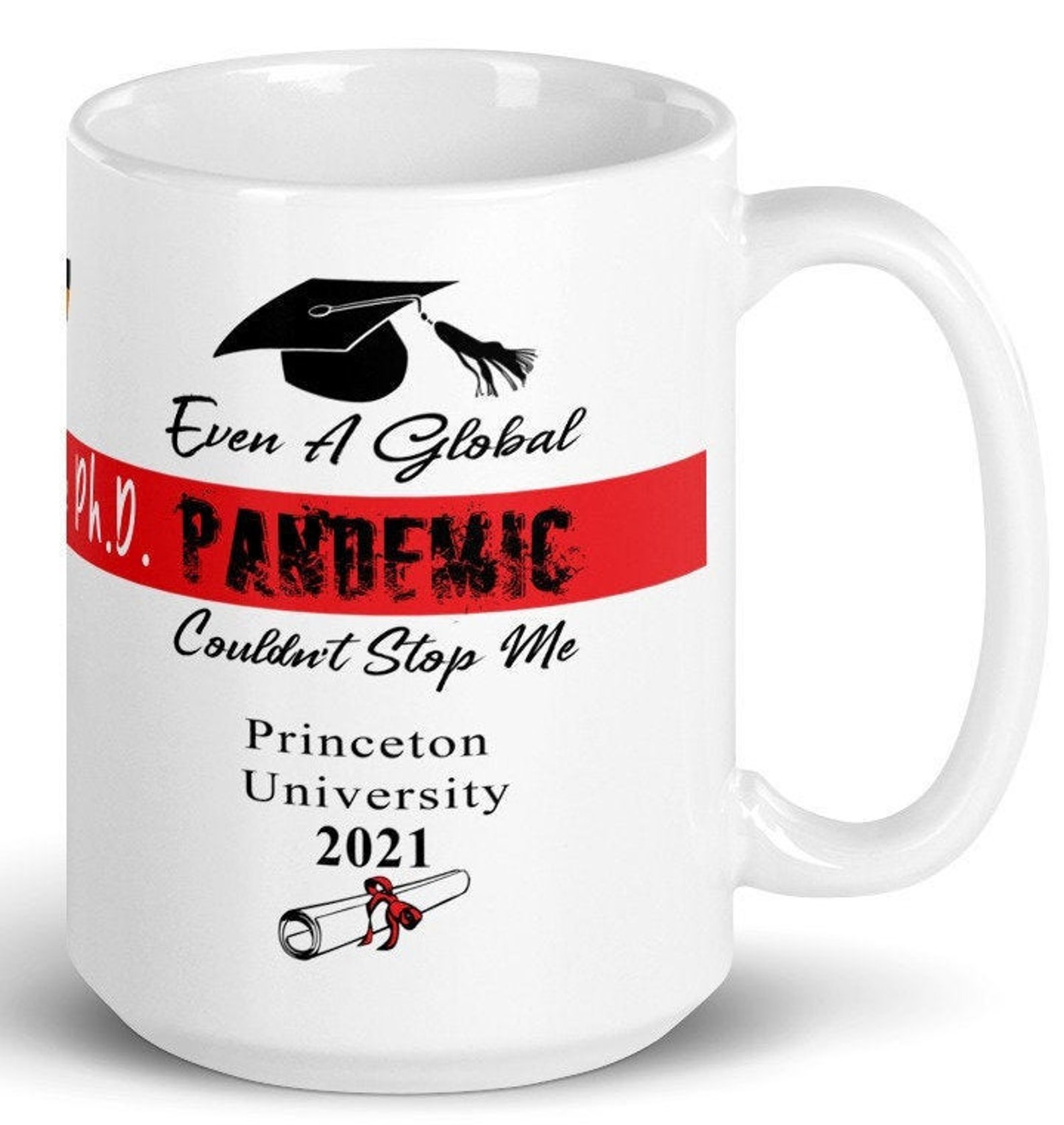 Custom Graduation Mug Personalised Graduation Mug Even A Etsy