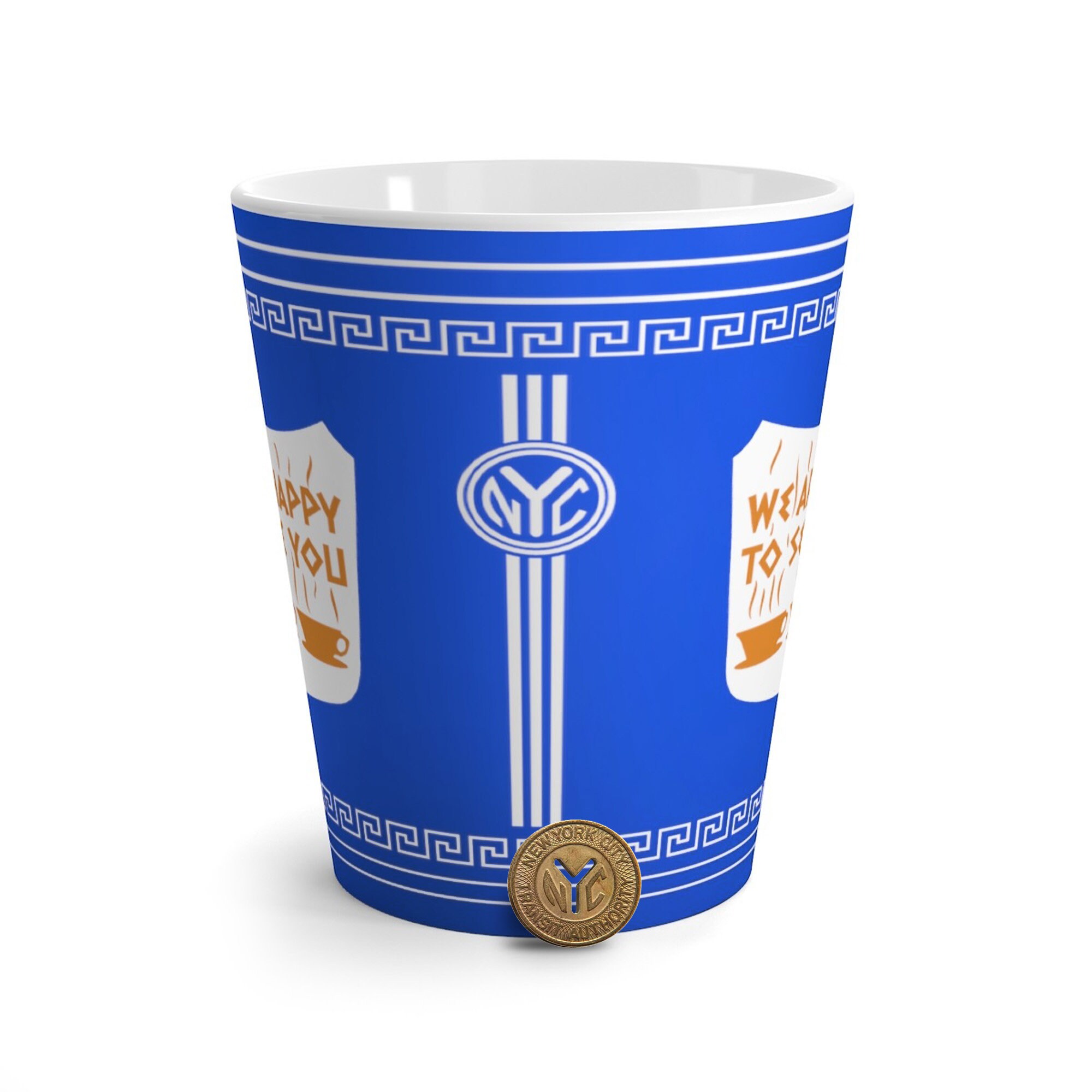Nostalgic New York City Latte Cup NYC Bistro Mug NYC Etsy Canada
