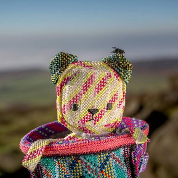 Scavenger Climbers Teddy Bear | Handmade from retired climbing rope | Perfect rock climbing gift