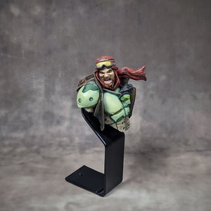 Corvus Belli Infinity Tarik Mansuri Bust Haqqislam Army, Hand Painted display Miniature