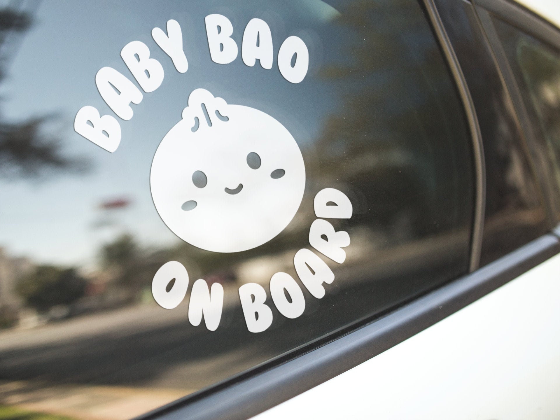 Car Window Decal Baby Shower Gift Easy to Apply and Removable Safety Sticker Decal {Little Lady On Board} Vinyl Decal Baby on Board Decal Pregnancy 
