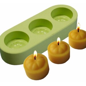 Mold Silicone Candle Rechaud 3 Cavities mould Rechaud
