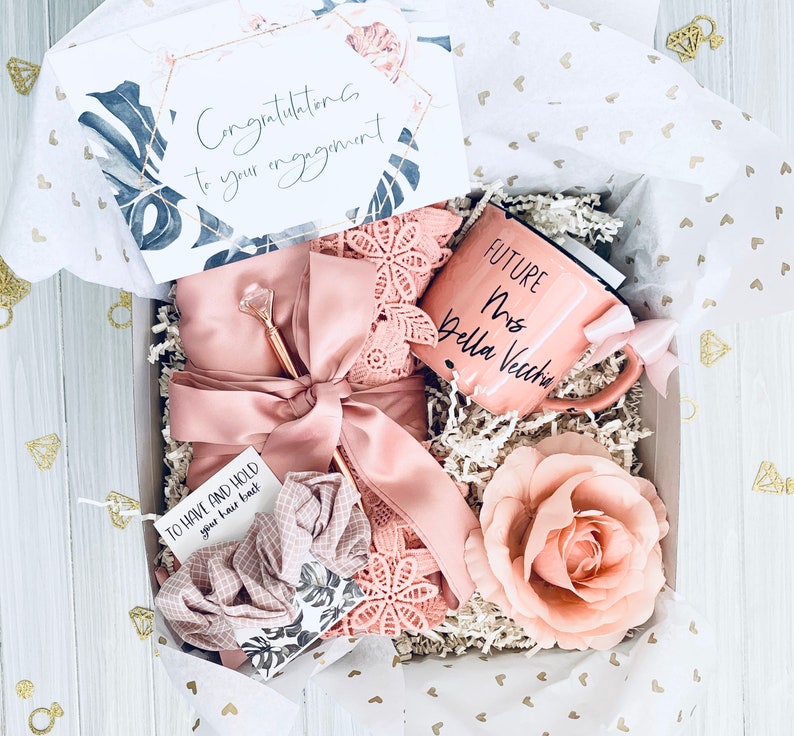 Engagement gift box engagement gift best friend engagement Etsy