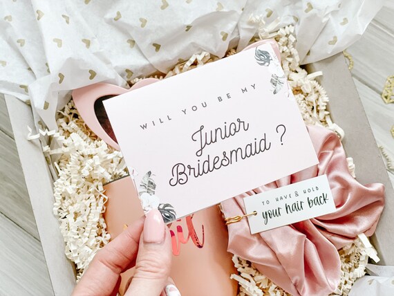 Jr bridesmaid gift Bridesmaid proposal 