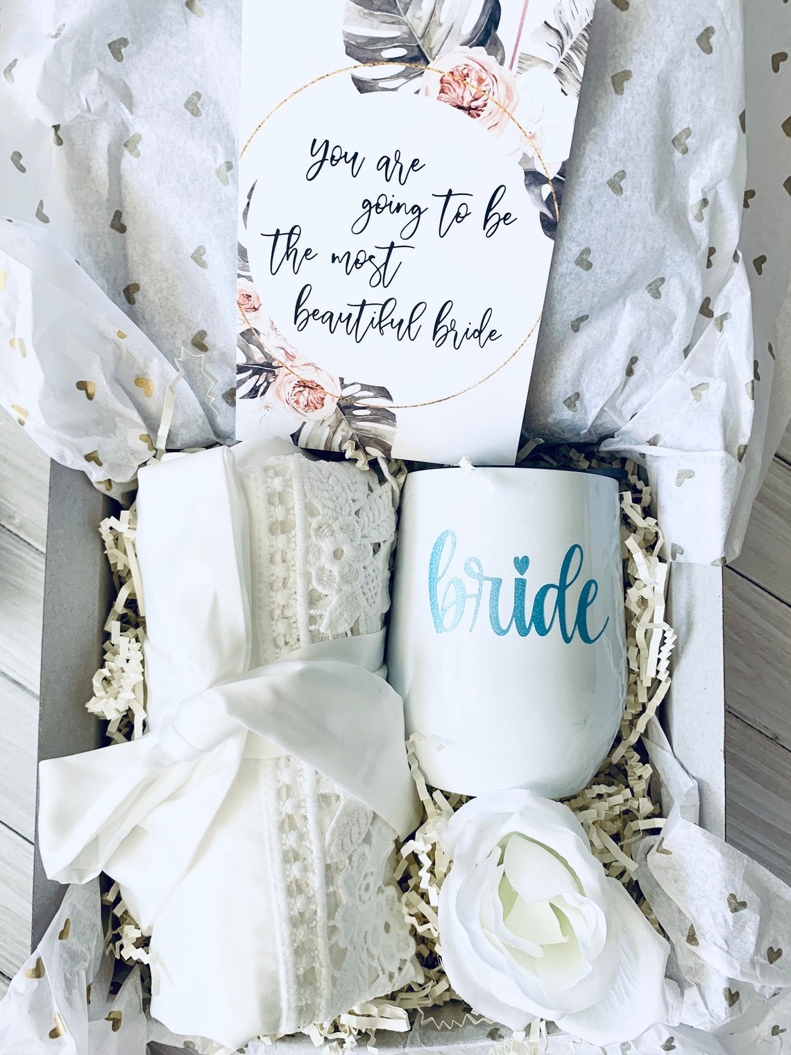 Bride to be gift Bride gift Bridal shower gift Engagement Etsy