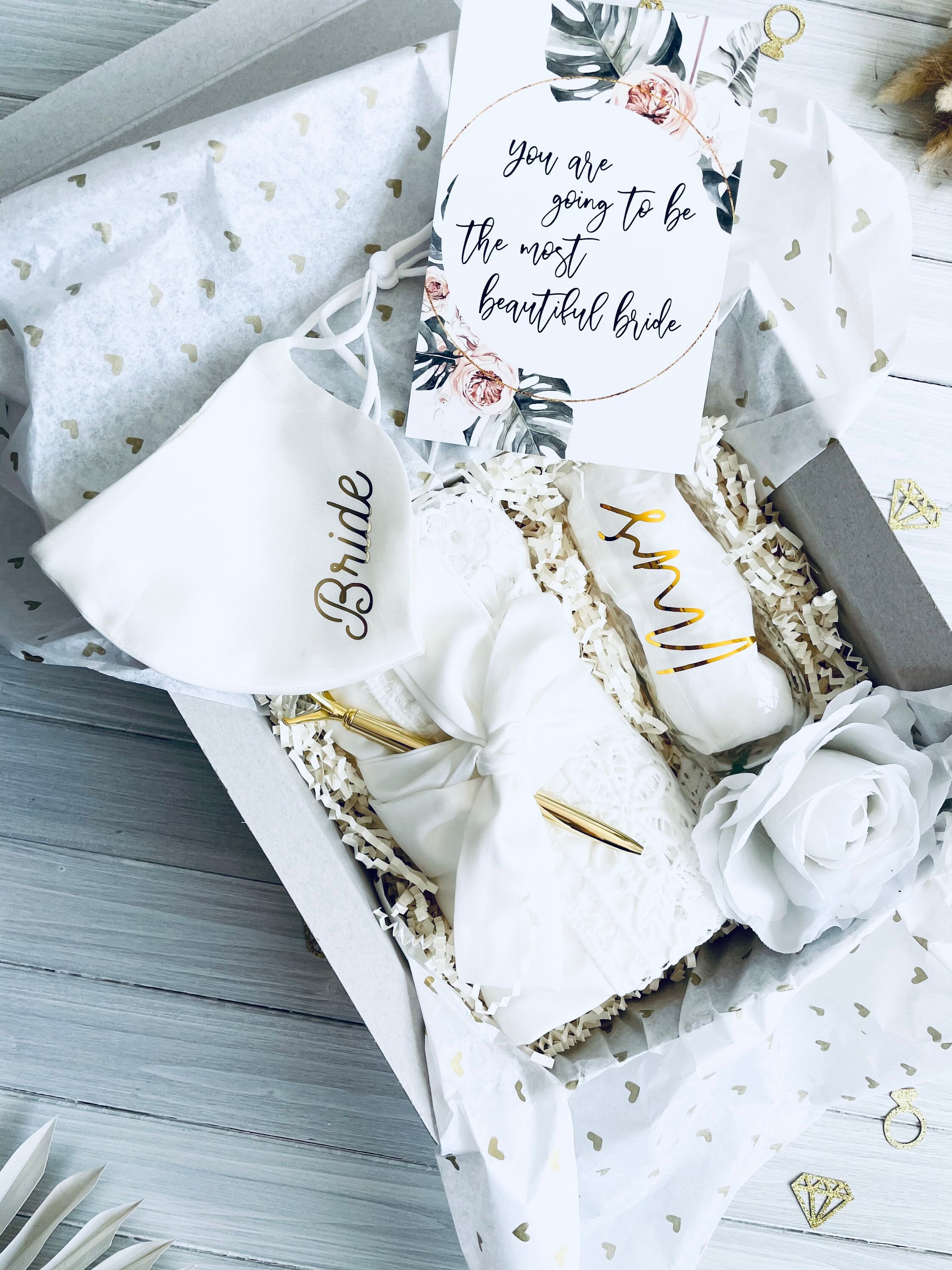 Bride box Gift for bride Bride gift box set Bride gift set Etsy