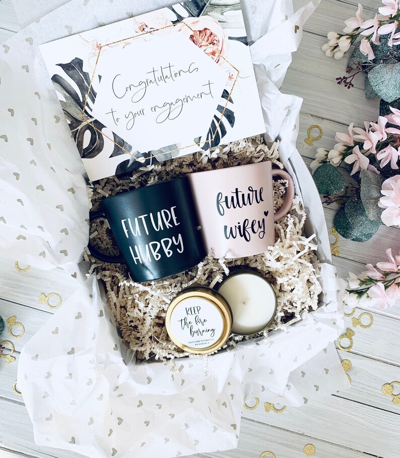 Cadeau de fiançailles pour le couple futur mari dépouse Etsy