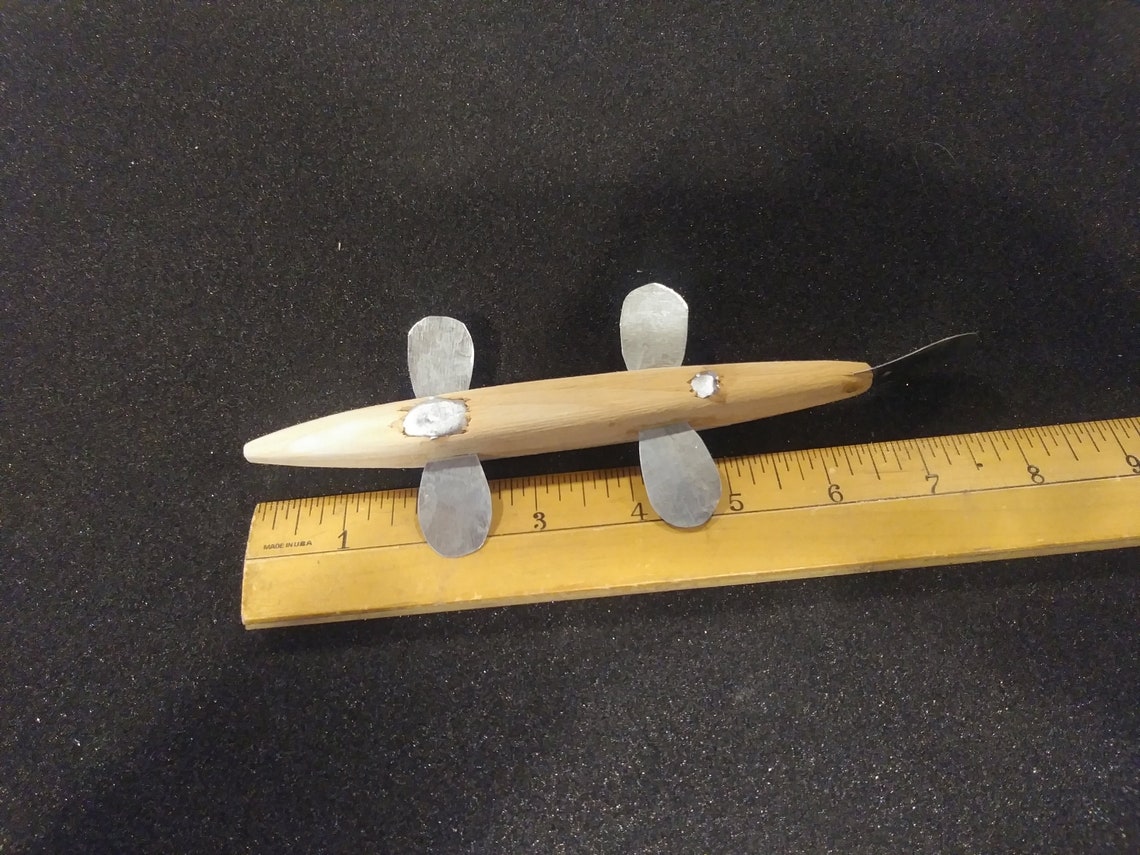 NEW Unpainted Hand Made Ice Spearing Fish Decoys Etsy