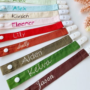 Personalised fabric clip, multipurpose clip -2.5 cm