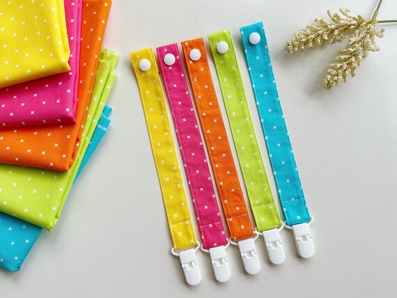 COLORFUL FABRIC CLIPS