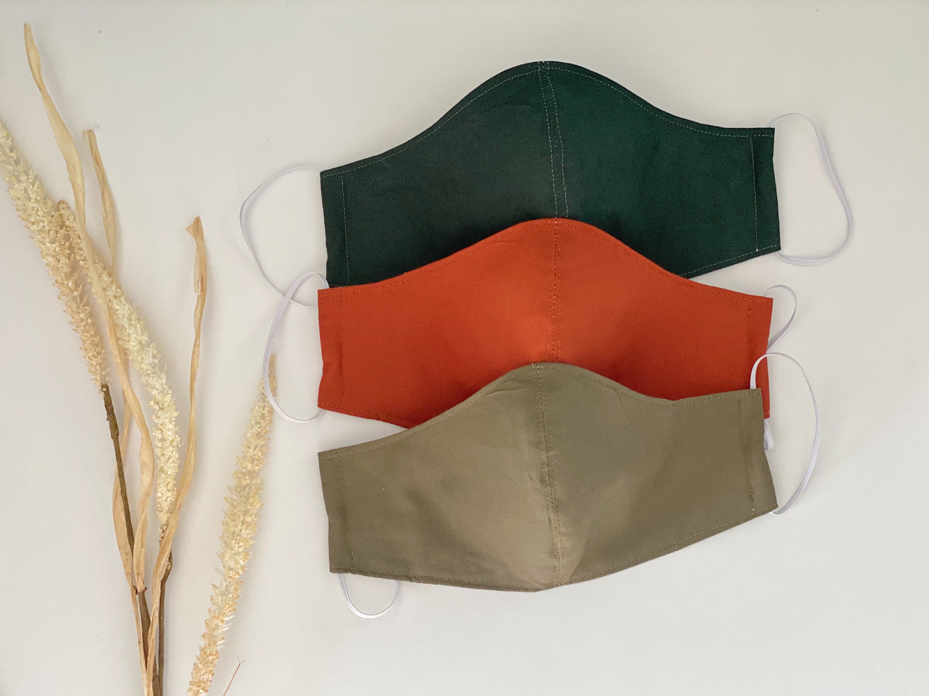 Unisex Face mask,Plain color mask, adjustable, washable, light weight…