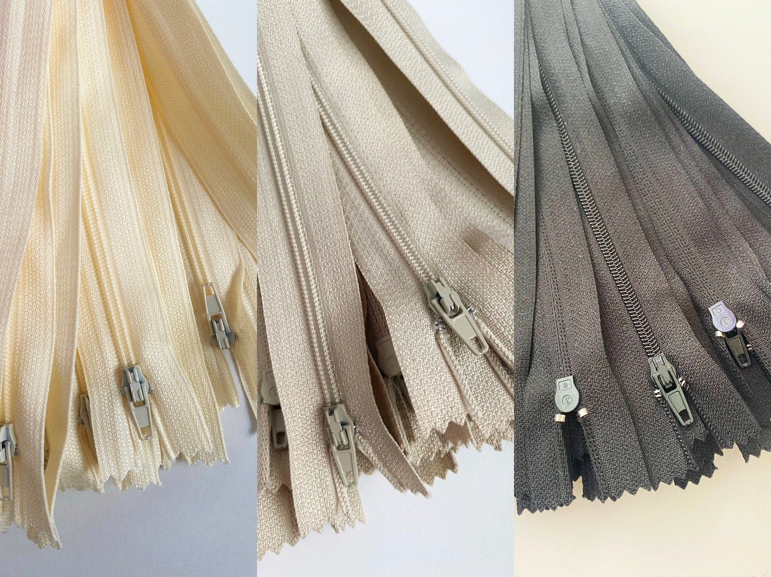 20cm Zipper 6 Zip Pack Closed End Zipper Nylon Zipper 8 Etsy Australia