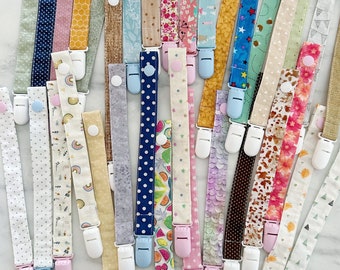 Small fabric clips, neutral colors , multipurpose clip toy clips, cotton clip, neutral color - 2 cm