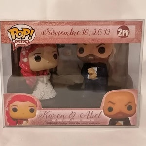 BOX ONLY - Custom Funko Pop - Couple