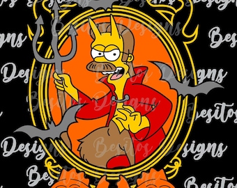 Flanders, Little house of Horrors, Png Pdf CDR File Instant Download Digital Download