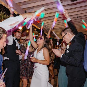 Customizable LED Foam Glow Sticks: Multi-Color Party Favors
