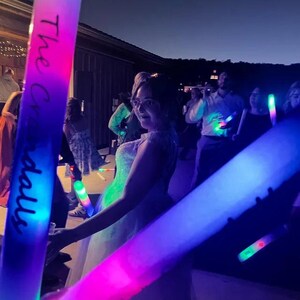 Custom LED Foam Stick Stickers: Clear Matte Labels - Etsy