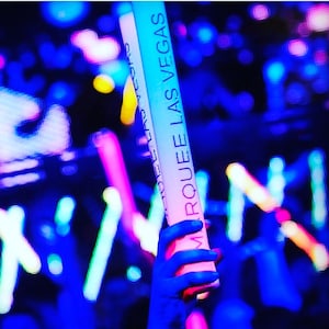 100 Customizable LED Wedding Foam Sticks, Perfect for Wedding Exit, Dance, Birthday Party, Club, 16 Inch Multi or Single Color Flashing Glow