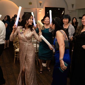 100 Customizable LED Foam Party Sticks: 16 Inch Flashing Glow Wands for Promo, Prom image 17