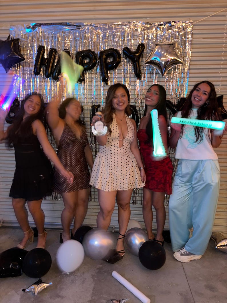 100 Customizable LED Foam Party Sticks: 16 Inch Flashing Glow Wands for Promo, Prom image 19