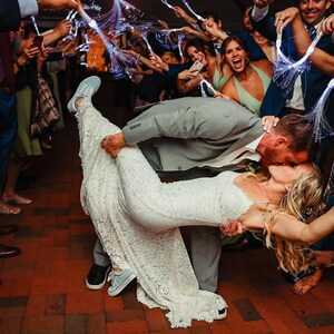Customizable Fiber Optic Wedding Wands: Multicolor Flashing LED