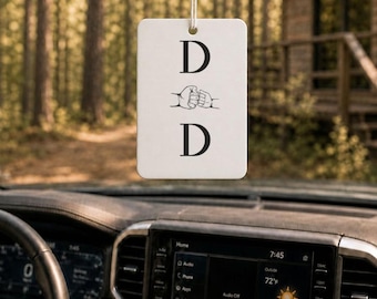 DAD autoluchtverfrisser, vaderdagcadeau, vadercadeau van zoon of dochter, cadeau voor nieuwe vader