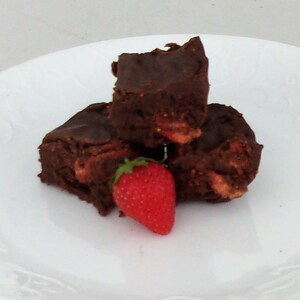 Chocolate Strawberry Fudge