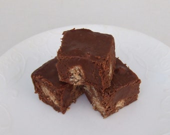 Chocolate Kit Kat Fudge