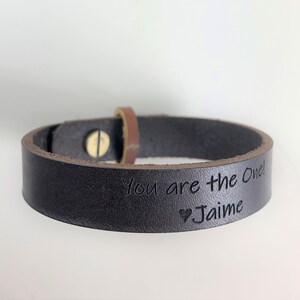 Herren Lederarmband, Herrenarmband, Armband für Mann, verstellbares Armband, individuelles Lederarmband, personalisiertes Armband