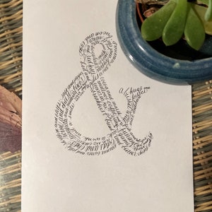 We Go Together Like... Ampersand Print