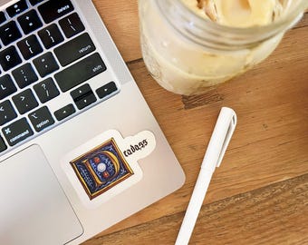 Illuminated Alphabet Stickers