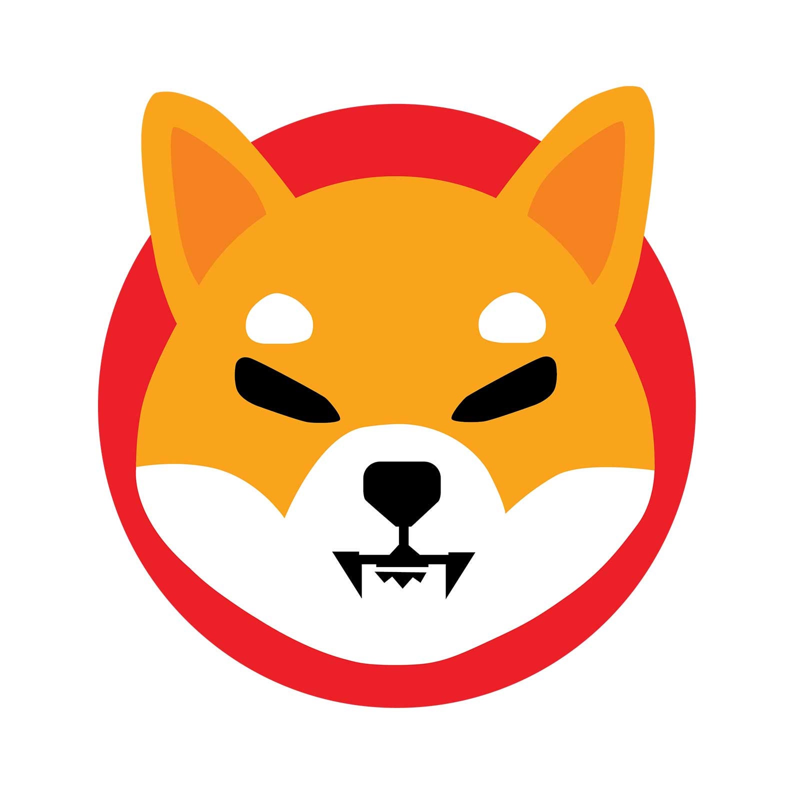 Shib Token Shiba Inu Coin Shiba Inu Crypto Vector Cut File: Decal, Sticker,  Pin (digital