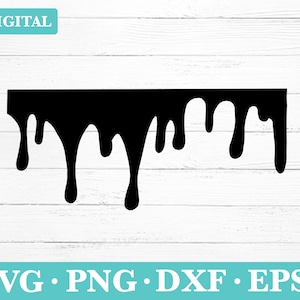 Paint Dripping Digital Download Svg, Drip  Paint svg Clipart, svg, png, eps, dxf
