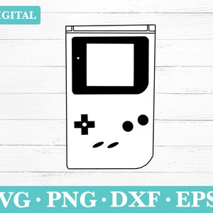 Video Game Download Svg, Game System Clipart, Game  silhouette SVG, svg, png, eps, dxf