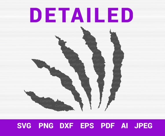 Download Claw Scratches Svgscratches Svgjurassic Park Svgdinosaur Etsy PSD Mockup Templates