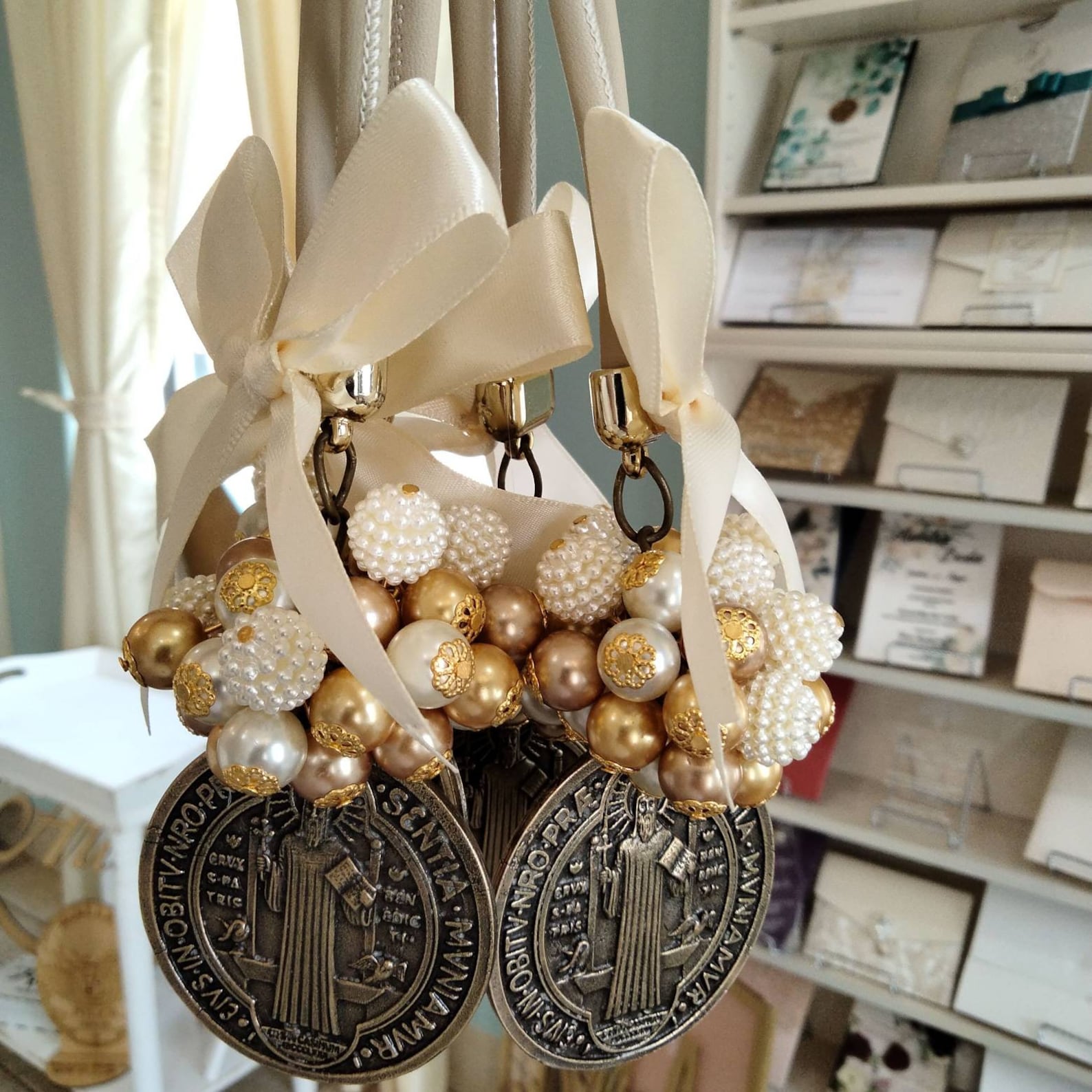 St. Benedict Home Blessing Door Hanger Etsy