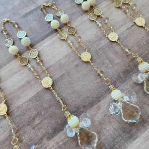 12 Pieces Mini Rosary, Christening Favor, Baptism Favor, Communion Favor, Confirmation Favor, Wedding Favor