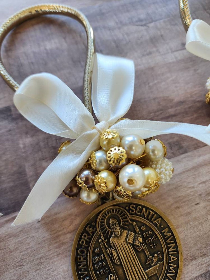 St. Benedict Home Blessing Door Hanger Etsy