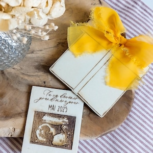 Carte cadeaux annonce grossesse originale