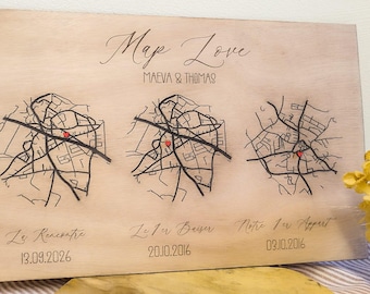 Mappa Segno del trio d&#39;amore
