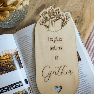 Wooden Bookmark - Booklover