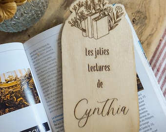 Wooden Bookmark - Booklover